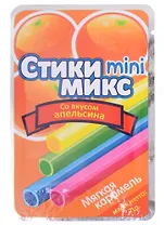 Мягкая карамель Стики микс mini, 7г