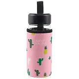 Бутылка в чехле Кактус (стекло) (400 мл) (12-07599-7124-3)