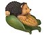 Фигурка Ежик с кукурузой (9х5х7) (252-628) - 2