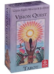 Таро Аввалон, Vision Quest Tarot Таро Поиск откровения (карты+инструкция на англ. яз.) (коробка) (ПИ)