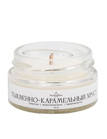 Свеча ароматическая Тыквенно-карамельный хруст (50мл) (AromaWax)
