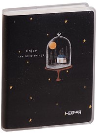 Записная книжка «Little world» А7, 80 листов в клетку