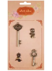 Набор шармов Старый город (4шт)