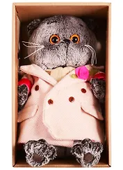 Мягкая игрушка Басик в кремовом пальто (22 см) (Ks22-156)