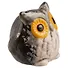 Фигурка Сова серая с желтыми глазами (керамика) (4,5см) - 1