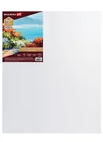 Холст на подрамнике 40*50см грунтованный, 100% лен, среднее зерно, BRAUBERG ART PREMIERE