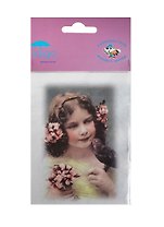 IDIGO декупажная карта 32*45 Ретро фотографии Девочки d609