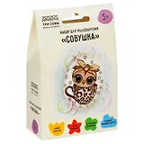 Набор для мыловарения ТРИ СОВЫ "Совушка", 1 мыло с картинкой