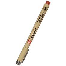Ручка-кисточка капиллярная Pigma Brush Коричневый, Sakura