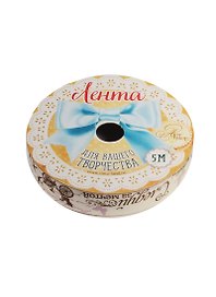 Лента декоративная Прованс (1237066) (1,5см х 5м) (Арт Узор) (катушка)