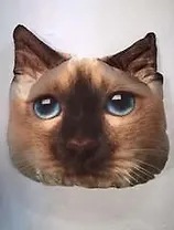 Игрушка, Подушка-игрушка Кошка сиамская 42*20*38см