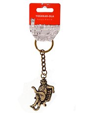 Брелок Йошкин кот (Йошкар-Ола) (металл) (197BR-118)