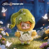Коллекционный брелок Impopo pix с подвесом, серии "Шепчущий ночной город" 16см, 12-HERE-3, Blind Box, Letsvan - 1