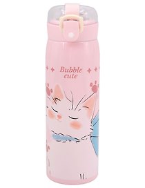 Термос Bubble cute Котик (розовый) (металл) (500мл) (12-16466-202604-02)