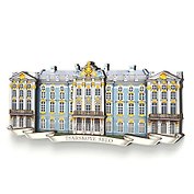 Сувенир, ЯРКО ЯРКО, Магнит, Царское Село - Екатерининский Дворец 3D