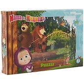 Пазл «Маша и Медведь» 120 элементов, Step puzzle - 1