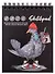 Скетчбук А6 30л "Голубь" черн.внутр.блок, 120г/м2, гребень - 0