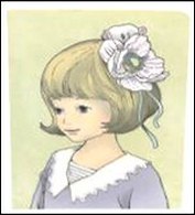 Блокнот "Девочки на празднике" Заколка цветок (0101187) (Еж Стайл)