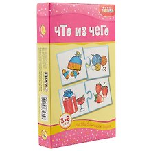 Настольная игра «Что из чего», Дрофа-Медиа