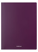 Папка на 4 кольцах «Matt Blackberry Marsala», 24 мм, А4, пластик, в ассортименте, Erich Krause - 2