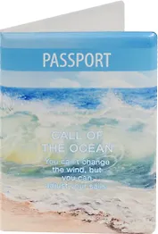 Обложка для паспорта Call of the Ocean (ПВХ бокс)
