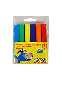 Фломастеры «Каляка» Каляка -Маляка, 6 цветов