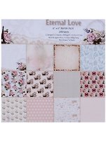Набор бумаги для скрапбукинга, 15*15см, 24 листа, 12 дизайнов Eteral love (11-5) (11-22345-11-5)