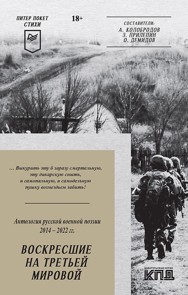 

Воскресшие на Третьей мировой. Антология военной поэзии 2014 - 2022 гг. Питер покет. Стихи