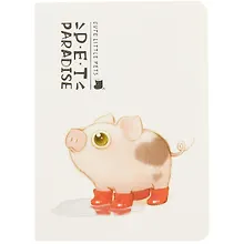 Записная книжка «Pet paradise» А6, 24 листа в клетку, сшивка, Languo, в ассортименте