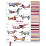 Дневник школьный Феникс+, "Таксы", А5+,