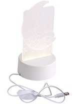 Светильник LED Медвежонок и месяц (19х10) (ПВХ бокс)