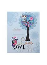 Дневник для ср. и ст.кл. "Стильные совы" 7БЦ, мат.ламин., тисненение фольгой, понтон.печ., Unnika