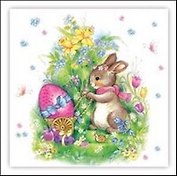 Салфетки Daisy бум. сервиров. Пасха (SDWL002801) (33х33) (20шт) (3сл)