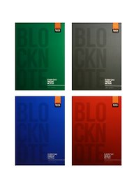 Блокнот А5 60л кл. "ULTIMATE BASICS" склейка, ассорти, Альт