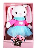 Мягкая игрушка Angel Collection Зайка Мишель в свитшоте (28 см) (681490) (коробка) - 0