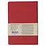 Ежедневник дат. 2026г. А5 176л "MAPLE" красный, 7Б, иск.кожа, обл.поролон, тв.переплет, тонир.блок, скругл.углы, ляссе, инд.уп - 1