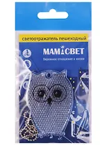 Световозвращающая подвеска Coreflect Сова синий (51011.30)