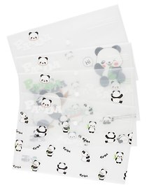 Папка -конверт «Panda» А4 на кнопке, в ассортименте