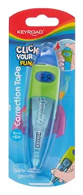 Корректор лента 5мм*6м "KEYROAD", ассорти, KEYROAD