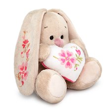 Мягкая игрушка Зайка Ми Нежное сердечко (малыш) (15 см)