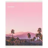 Тетрадь в клетку Listoff, "Горизонт", 96 листов, в ассортименте