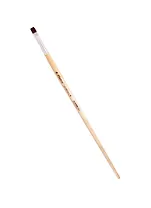 Кисть Хобби синтетика, плоская укороченная №8