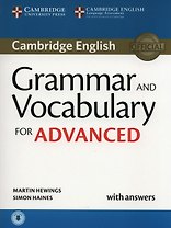 Gr and Voc for Adv Bk w/ans + Aud