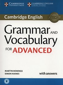 Gr and Voc for Adv Bk w/ans + Aud