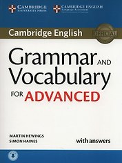 Gr and Voc for Adv Bk w/ans + Aud