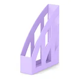 Лоток вертикальный "Office, Pastel" 75мм, пластик, фиолетовый, ErichKrause