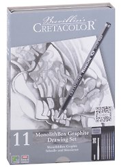 Набор художественный "MONOLITH Box", мет.кор.CRETACOLOR