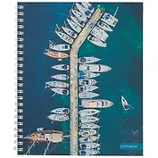 Тетрадь в клетку Unnika, "Вид сверху", 96 листов, в ассортименте