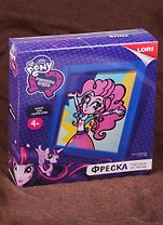 Кпп-012 Фреска Картина из песка Hasbro Equestria Girls Веселая Пинки Пай (LORI ) (набор д/творч.) (4+) (коробка)
