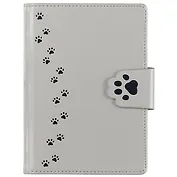 Книга для записей «Mur-mur», серебряная, 96 листов, А5–